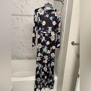 Open back party dress